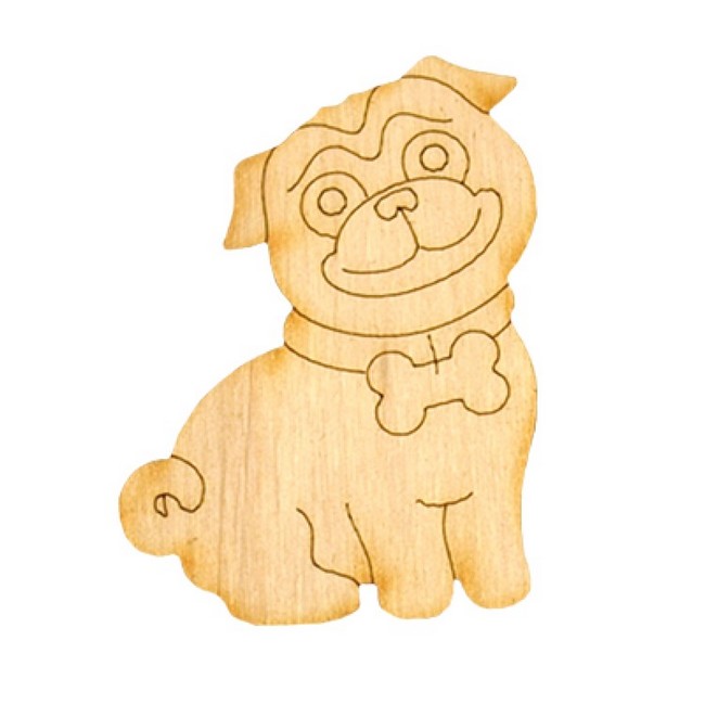 Набір для творчості Розпис по дереву Магніти Песики Вид-во: Умняшка - фото 2