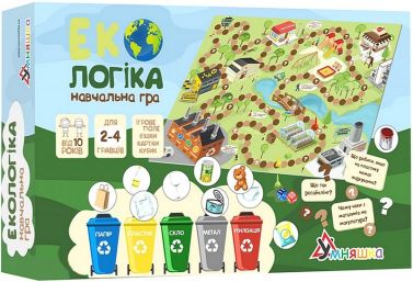 Екологіка Настільна навчальна гра Вид-во: Умняшка