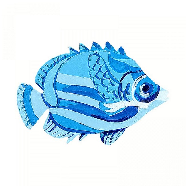 Набір для творчості Розпис по дереву Магніти Риби Вид-во: Умняшка - фото 5