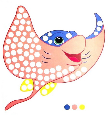 Пальчикова розфарбовка для малечі Пінгвінчик Вид-во: Читанка - фото 2