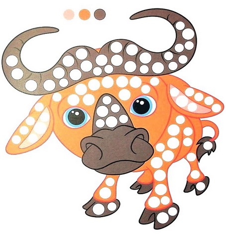 Пальчикова розфарбовка для малечі Пінгвінчик Вид-во: Читанка - фото 3