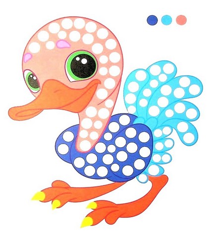 Пальчикова розфарбовка для малечі Лемурчик Вид-во: Читанка - фото 3