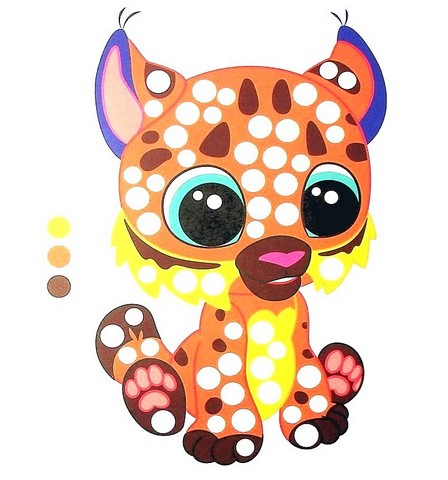 Пальчикова розфарбовка для малечі Лемурчик Вид-во: Читанка - фото 5