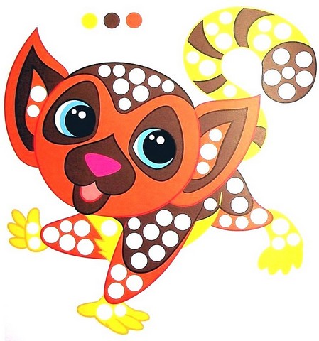 Пальчикова розфарбовка для малечі Лемурчик Вид-во: Читанка - фото 6