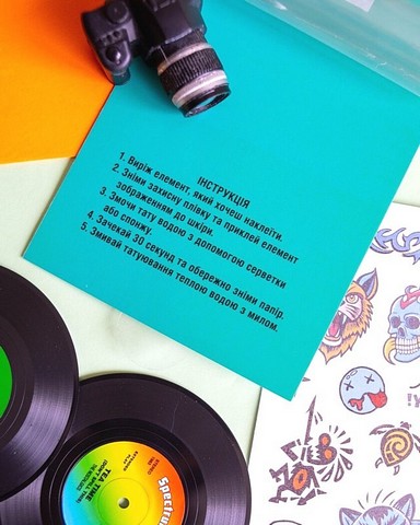 Тимчасові тату для старших хлопців Tattoos Акула Вид-во: Ранок - фото 3