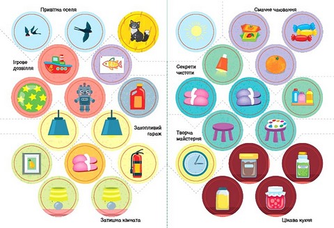 Аплікації з наліпками Будинок Авт: Світлана Сіліч Вид-во: УЛА - фото 3