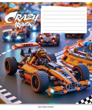 Зошит учнівський, 18арк., у клітинку, ВД-лак, Школярик - Шкільні зошити та словники