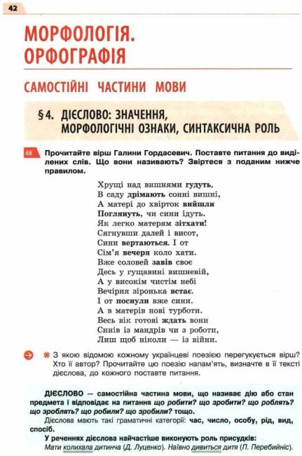 Підручник Українська мова 7 клас Нова програма Авт: Глазова О.П. Вид-во: Освіта - фото 7