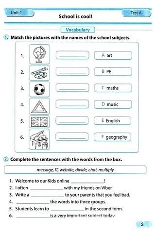 Діагностувальні роботи Англійська мова 5 клас НУШ До підручника О. Карпюк Авт: Давиденко Л. Вид-во: Підручники і посібники - фото 2