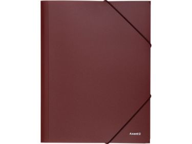 Папка на гумці Axent A4 червона - Папки, швидкосшивачі