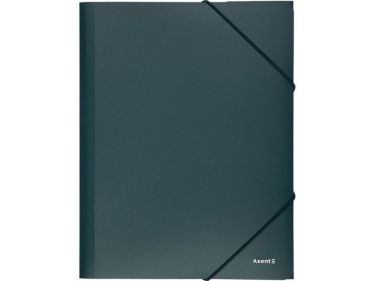 Папка на гумці Axent A4 зелена Папка на гумці Axent A4 зелена