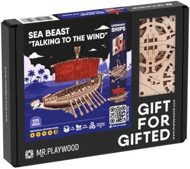 Конструктор Морський Звір "Розмовляючий з вітром" Вид-во: Mr.Playwood Конструктор Морський Звір "Розмовляючий з вітром" Вид-во: Mr.Playwood