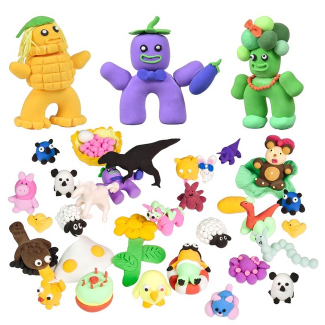 Набір для творчості UDO Clay 34 штуки Вид-во: Strateg - фото 4