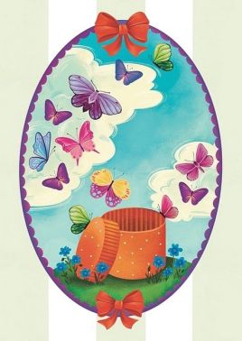 Листівка вітальна «Метелики» Листівка вітальна «Метелики» - Вітальні листівки