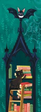 Закладка для книги «Кажан та Кошеня. В бібліотеці» Закладка для книги «Кажан та Кошеня. В бібліотеці»