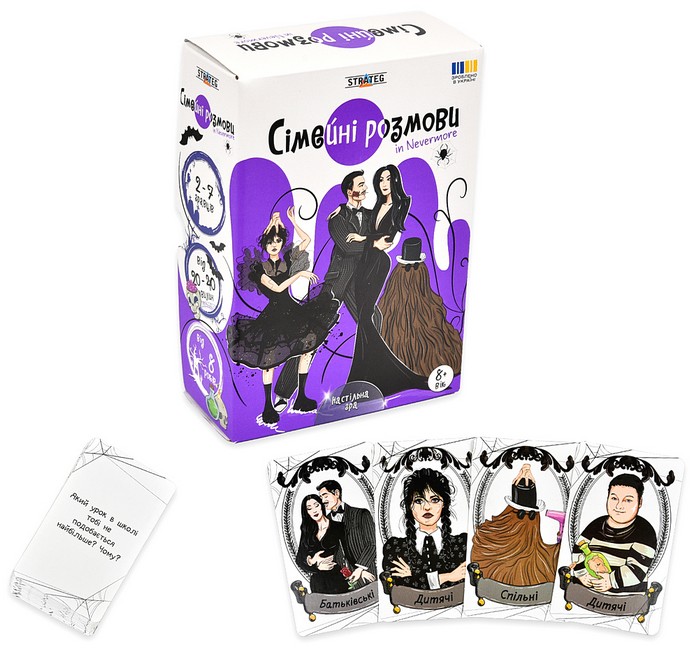 Настільна карткова гра Сімейні розмови Вид-во: Strateg - фото 2