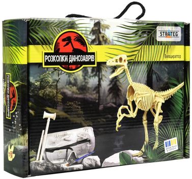 Набір для творчості Розкопки динозаврів Велоцираптор Вид-во: Strateg Набір для творчості Розкопки динозаврів Велоцираптор Вид-во: Strateg