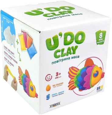 Набір для творчості "U'DO Clay" Рибка Вид-во: Strateg Набір для творчості "U'DO Clay" Рибка Вид-во: Strateg