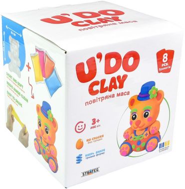Набір для творчості "U'DO Clay" Ведмідь Вид-во: Strateg
