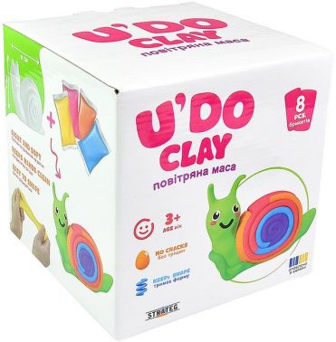 Набір для творчості "U'DO Clay" Равлик Вид-во: Strateg Набір для творчості "U'DO Clay" Равлик Вид-во: Strateg