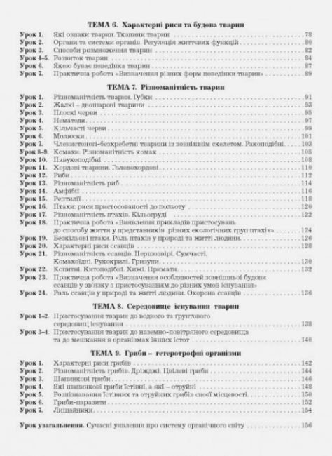 Робочий зошит Біологія 7 клас НУШ До підручника П. Балана та ін. Авт: Л. Мирна В. Віркун М. Бітюк Вид-во: Аксіома - фото 4