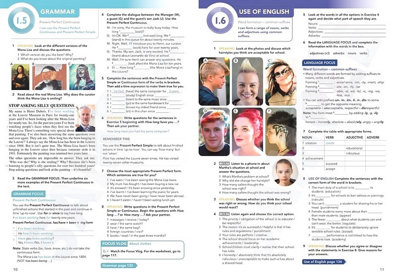 Focus 3 Second Edition Students Book + Active Book Авт: Sue Kay Vaughan Jones та ін. Вид-во: Pearson - фото 6