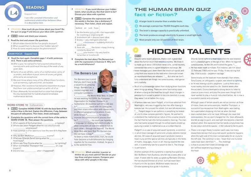 Focus 4 Second Edition Students Book + Active Book Авт: Sue Kay Vaughan Jones та ін. Вид-во: Pearson - фото 5