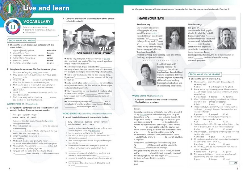 Focus 4 Second Edition Workbook Авт: Dean Russell Daniel Brayshaw та ін. Вид-во: Pearson - фото 2