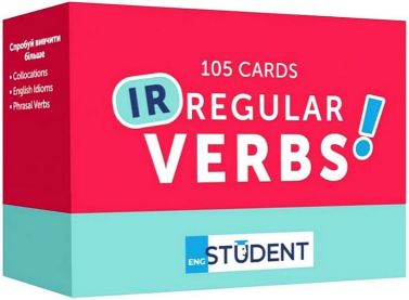 Irregular Verbs 105 Cards Вид-во: English Student Irregular Verbs 105 Cards Вид-во: English Student