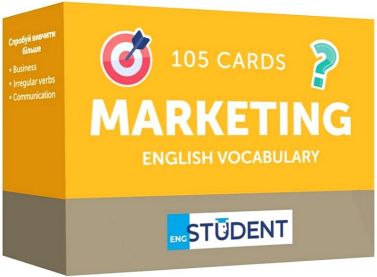 Marketing English Vocabulary 105 Cards Вид-во: English Student Marketing English Vocabulary 105 Cards Вид-во: English Student