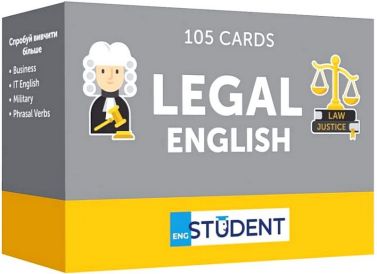 Legal English 105 Cards Вид-во: English Student Legal English 105 Cards Вид-во: English Student