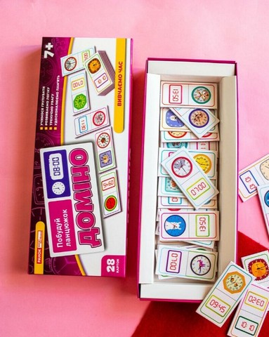 Доміно Вивчаємо час Вид-во: Ранок - фото 2