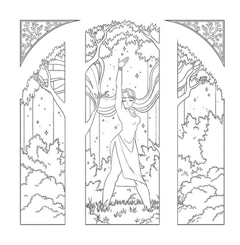 Пристрасті Олімпу Офіційна розмальовка Авт: Рейчел Смайт Вид-во: Vivat - фото 8