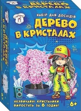Набір для дослідів Дерево в кристалах Рожеве Вид-во: Ранок Креатив Набір для дослідів Дерево в кристалах Рожеве Вид-во: Ранок Креатив