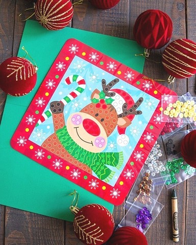 Новорічні листівки з паєтками Новий рік Вид-во: Ранок-Креатив - фото 3