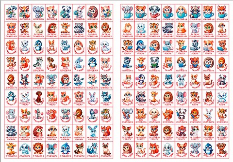 100% наліпок Наліпки-оцінки Біла Вид-во: Глорія - фото 2