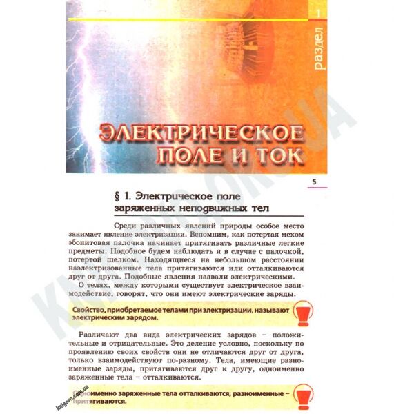 Учебник Физика 11 класс Уровень стандарта Авт: Коршак Е. Ляшенко А. Савченко В. Изд-во: Генеза - фото 2