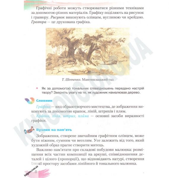 Підручник Образотворче мистецтво 4 клас В. Г. Власова Грамота - фото 3