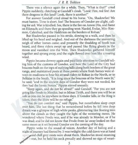 The Lord of the Rings Book 3 The Return of the King by J.R.R. Tolkien - фото 3