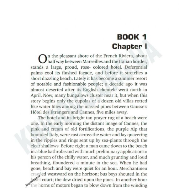 KM Classic Tender is the Night by F. Scott Fitzgerald - фото 2