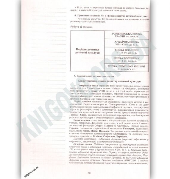 Мистецтво конспекти уроків 8 клас Бібліотека вчителя До підручника Л. Г. Кондратової Вид: Богдан - фото 3
