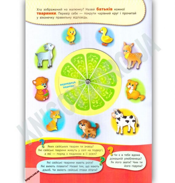 Книга-тренажер Вивчаємо тварин птахів та комах Авт: К. В. Смирнова Вид: УЛА - фото 2