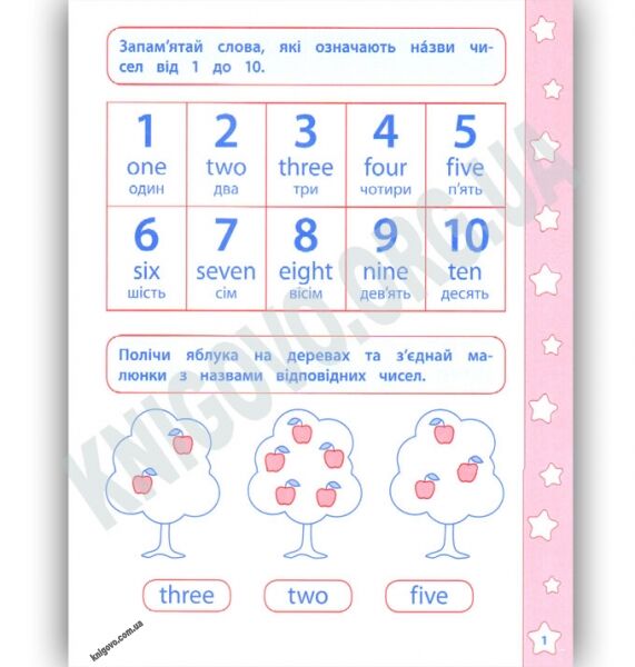 Англійські навчалочки English Цифри форми кольори 5+ Авт: Смирнова К. Вид: УЛА - фото 3