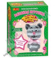 Набор для творчества Вязаная игрушка Котик 7+ Код 13185012Р Изд Ранок - Своїми руками