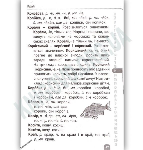Ілюстрований словник молодшого школяра Мовних труднощів 1-4 класи Авт: О. Коваленко Вид: Весна - фото 3