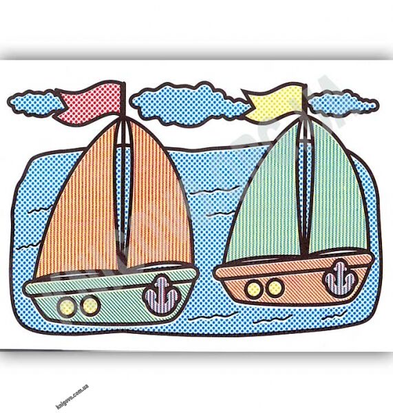 Водні розмальовки Морські кораблі Авт: Таровита І. Вид: УЛА - фото 2