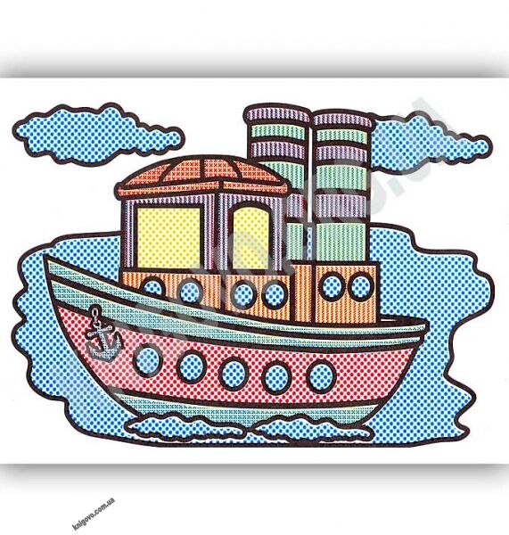 Водні розмальовки Морські кораблі Авт: Таровита І. Вид: УЛА - фото 3