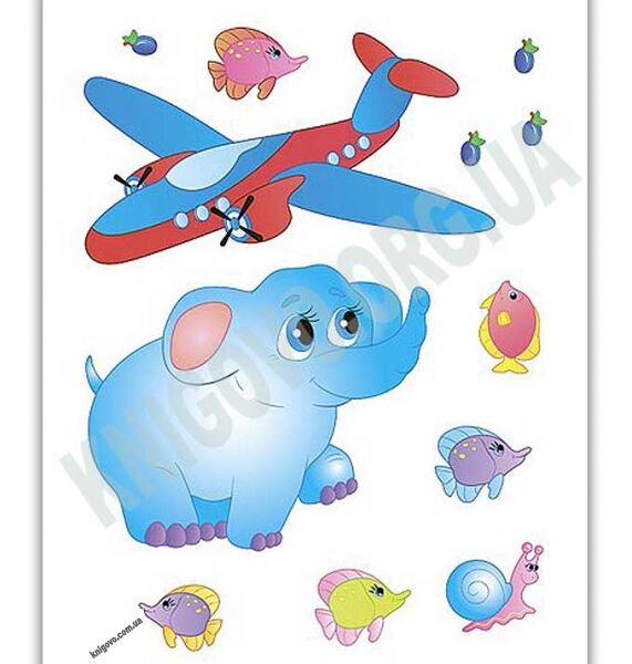 Наліпки для розвитку дитини Великий — маленький 1+ Авт: Ткаченко Ю. Вид: УЛА - фото 2