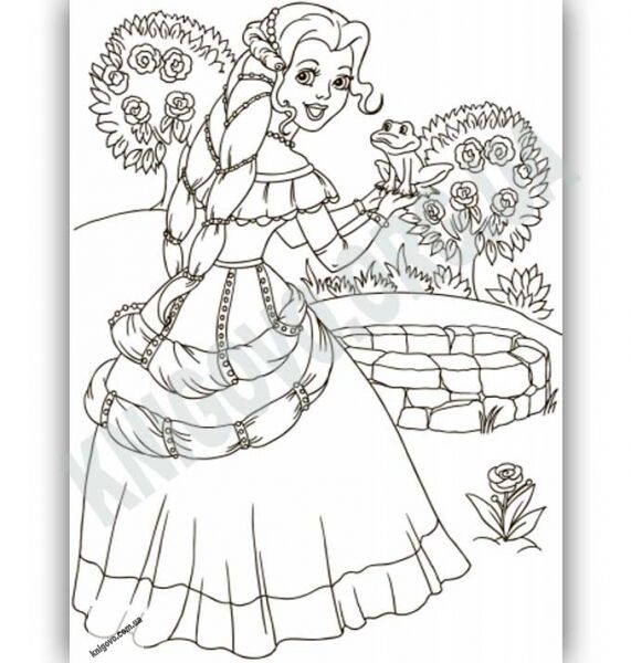 Велика книга розмальовок Принцеси Пушкар Ранок - фото 2