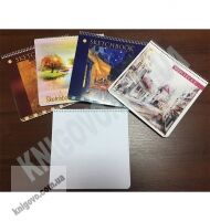 Скетчбук на спіралі 20 х 20см 30 аркушів Вид: Тетрада Скетчбук на спіралі 20 х 20см 30 аркушів Вид: Тетрада - Блокноти та скетчбуки